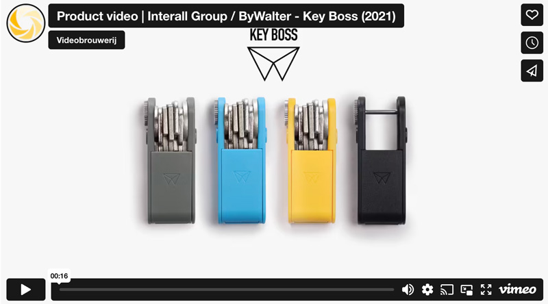 Product video bywalter keyboss productfilm