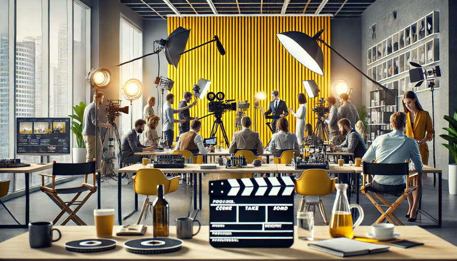 Behind the Scenes: Hoe een Bedrijfsfilm wordt gemaakt