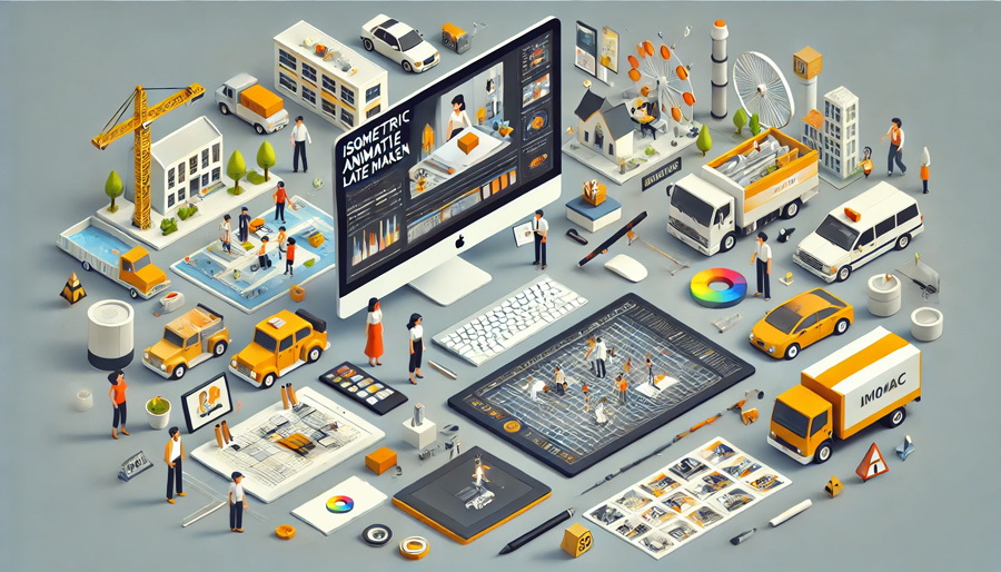 Isometrische animatie laten maken - videobrouwerij