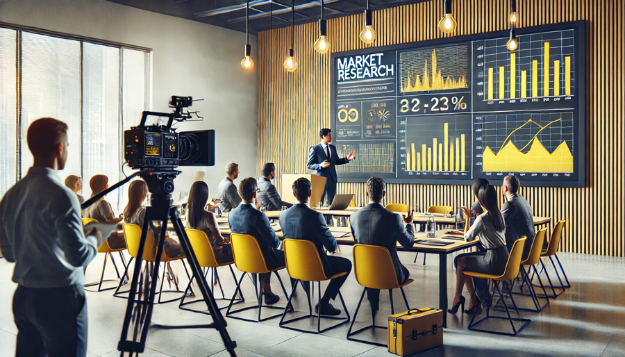Videoproductie voor de marktonderzoek branche - videobrouwerij