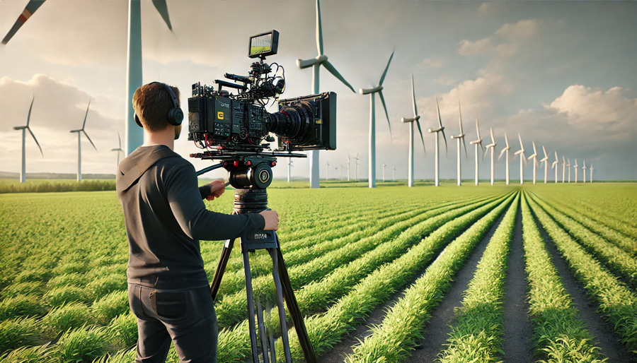 Videoproductie voor de Windenergie branche - videobrouwerij