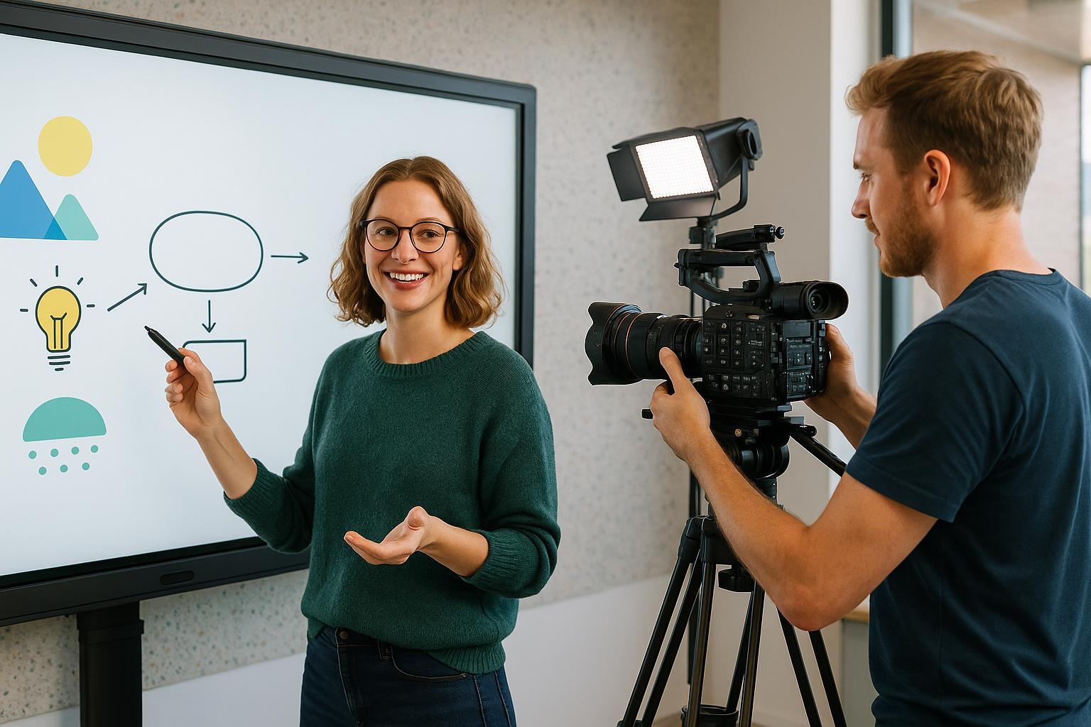 Videoproductie voor de Training en Onderwijs sector