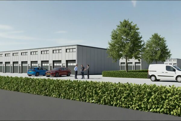 Biscayne Flexbouw Bedrijfsunits ai afbeelding foto artist impression 1