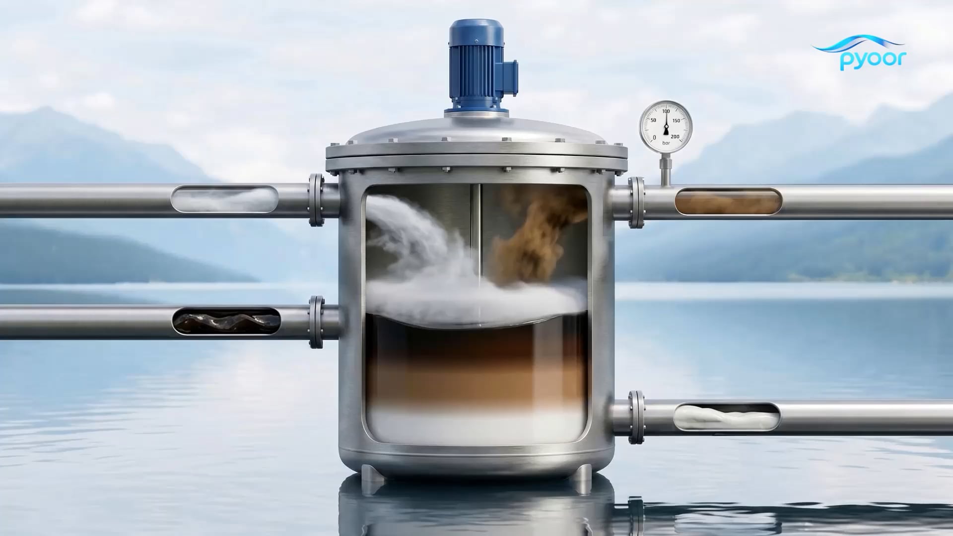 Pyoor plastic waste extractor ai video